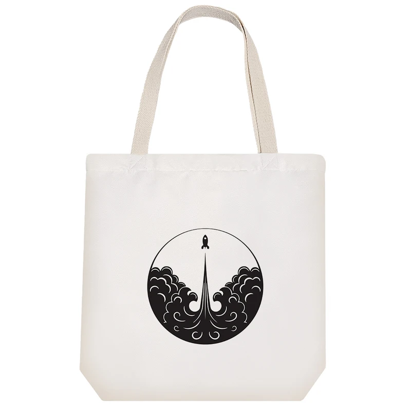 ساک خرید خندالو طرح موشک کد 7563