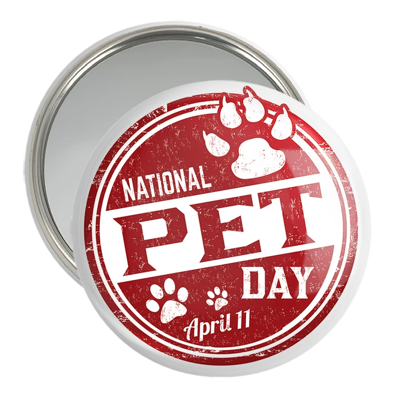 آینه جیبی خندالو مدل حمایت از حیوانات کد 27384