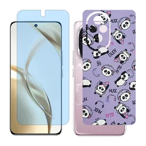 Glass Together model matte anti blue screen protector suitable for Honor 200 mobile phone with back cover sticker