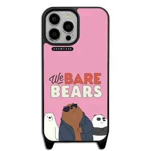 AKAM AMCWLA13PROMAX-BARE BEAR3 Cover For Apple iPhone 13 Pro Max