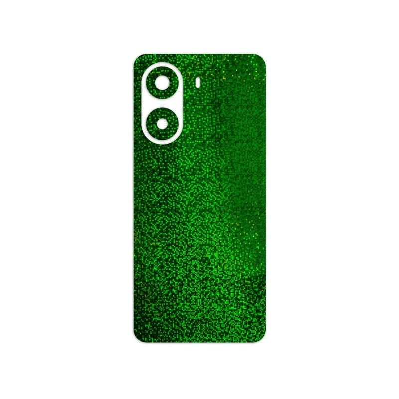 برچسب پوششی ماهوت مدل Green-Holographic مناسب برای گوشی موبایل شیائومی Poco X7 Pro