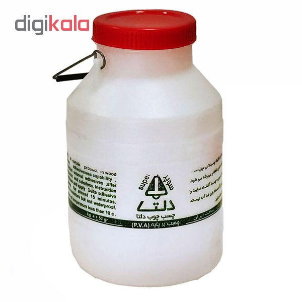 چسب چوب سوپر دلتا وزن ۴ کیلوگرم چسب چوب سوپر دلتا وزن ۴ کیلوگرم