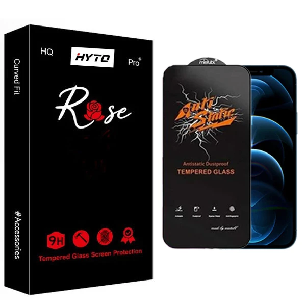محافظ صفحه نمایش هیتو مدل Rose Antistatic Touch مناسب برای گوشی موبایل اپل Iphone 12 Pro Max