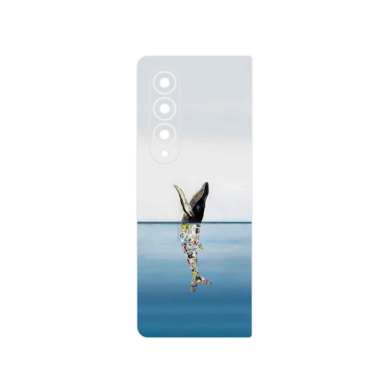 برچسب پوششی ماهوت مدل Collage of Sea Trash مناسب برای گوشی موبایل سامسونگ Galaxy Z Fold4