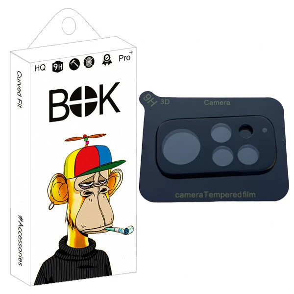 محافظ لنز دوربین بوک مدل 3D مناسب برای گوشی موبایل شیائومی Redmi Note 11S 