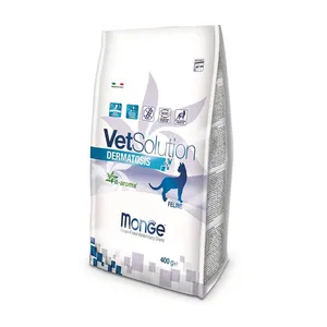 غذای خشک گربه مونگه مدل Dermatosis-81542 وزن 400 گرم