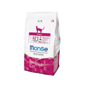 غذای خشک گربه مونگه مدل Indoor Rich In Chicken-05111 وزن 1.5 کیلوگرم
