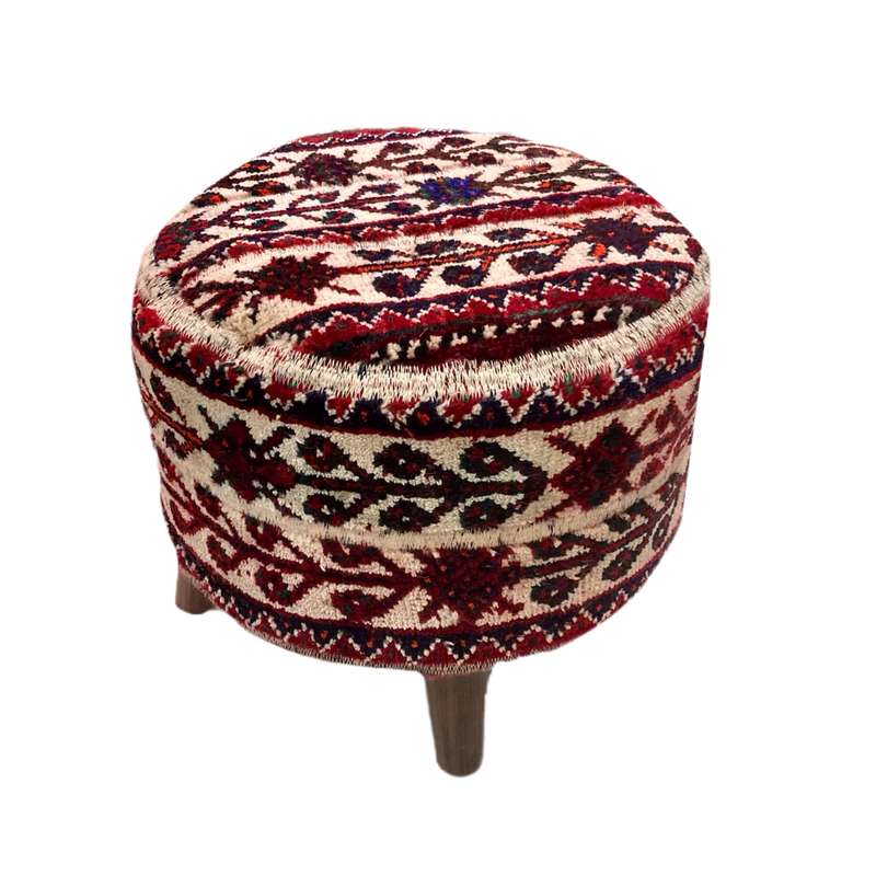 پاف طرح فرش کلاژ دلبافته کد 1995