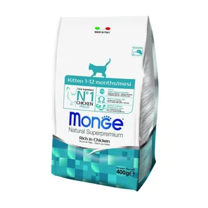 غذای خشک گربه مونگه مدل Kitten Rich In Chicken-04862 وزن 400 گرم