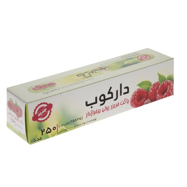 کیسه فریزر دارکوب کد 700029 بسته 250 عددی کیسه فریزر دارکوب کد 700029 بسته 250 عددی