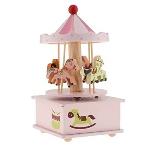 ماکت موزیکال طرح چرخ و فلک مدل Merry Go Round