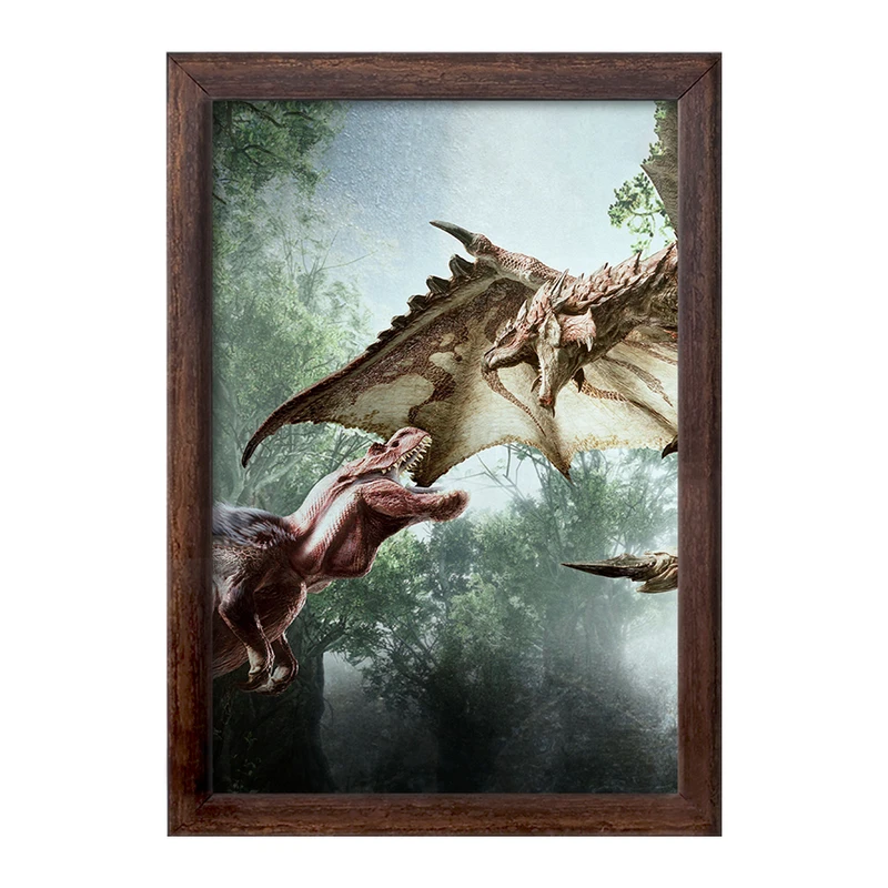 تابلو خندالو طرح بازی شکارچی هیولا (Monster Hunter) کد 33204