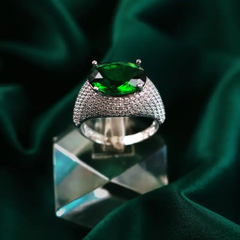 انگشتر نقره زنانه جی تی ای مدل نایس