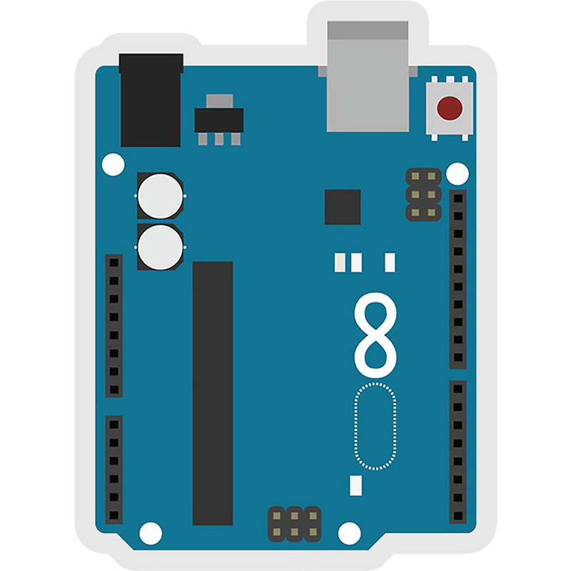 استیکر لپ تاپ طرح Arduino Uno کدST85