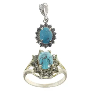 نیم ست نقره زنانه سلین کالا مدل ce-fi4