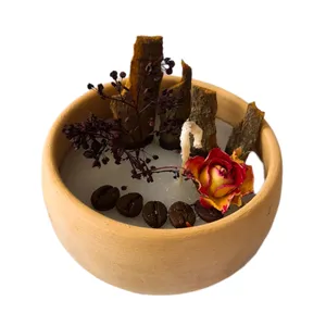 شمع دست ساز مدل سفالی کوچک زیبا