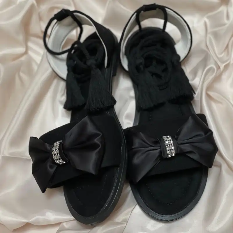 صندل زنانه مدل مکرومه Sh08