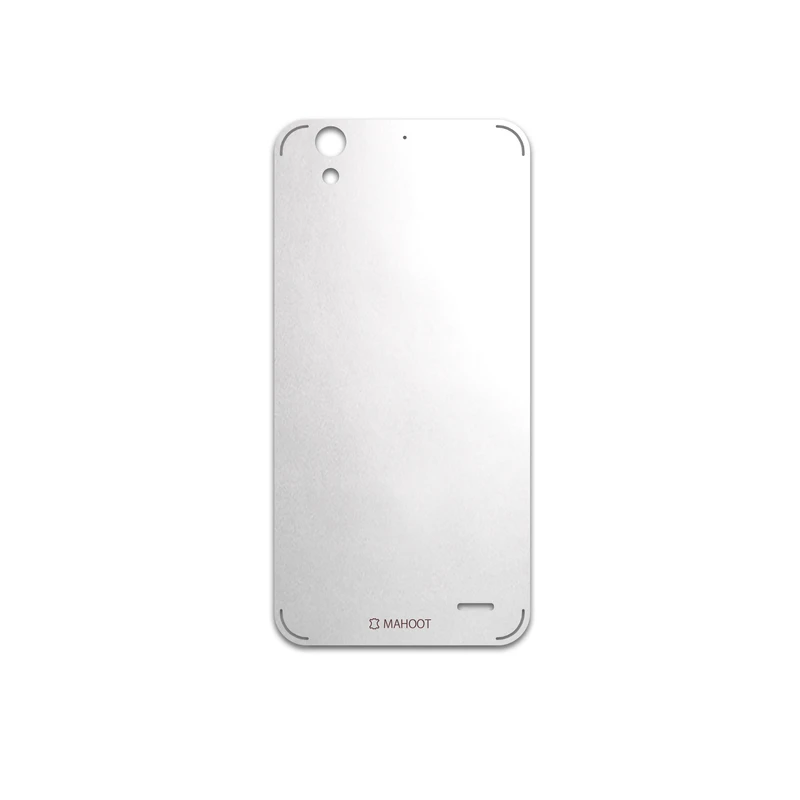 برچسب پوششی ماهوت مدل Metallic-White مناسب برای گوشی موبایل هوآوی Ascend G630