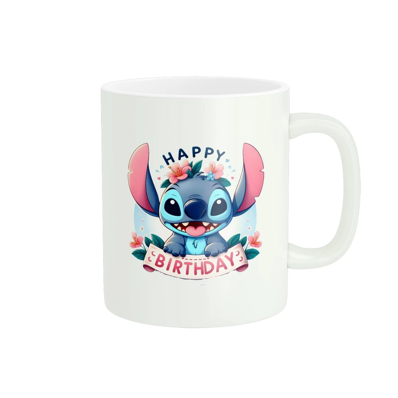 ماگ پادآفرین مدل کارتون استیچ و لیلو Stitch کد PM3704