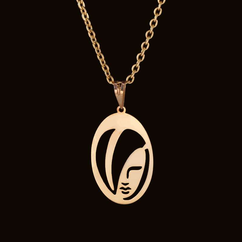 گردنبند نقره زنانه مدل h465