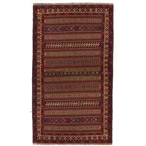 گلیم دستباف 3 متری طرح عشایری کد 09108