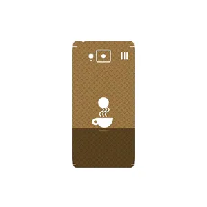 MAHOOT Minimal Cup of Coffee Icon Cover Sticker for Motorola Droid Razr HD