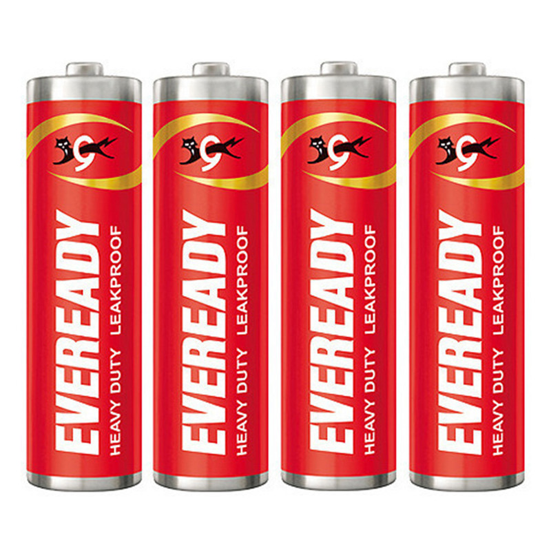 باتری قلمی اوردی مدل Heavy Duty Leakproof بسته 4 عددی