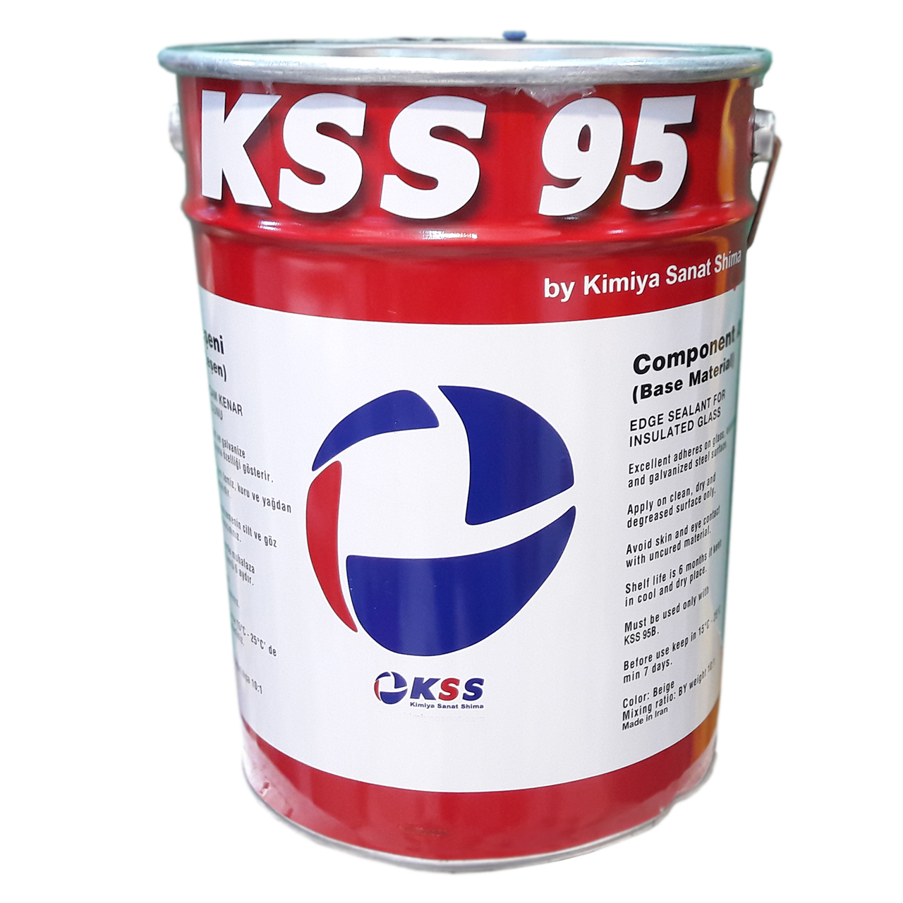 چسب پلی سولفاید کی اس اس مدل 95 وزن 33 کیلو گرم