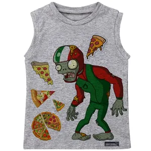 تاپ دخترانه 27 مدل Pizza Zombie کد MH265