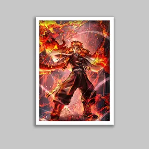 تابلو مدل انیمه شیطان کش Demon Slayer کد LA-G10458
