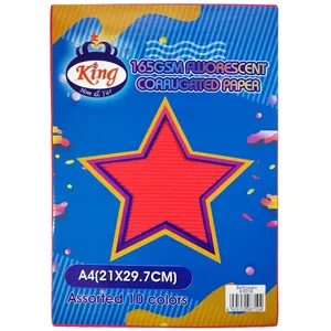 مقوا پلیسه‌‌ای کینگ مدل K9058 بسته 10 عددی