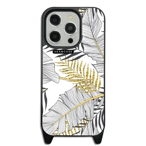 AKAM AMCWLA14PRO-LEAVES5 Cover For Apple iPhone 14 Pro