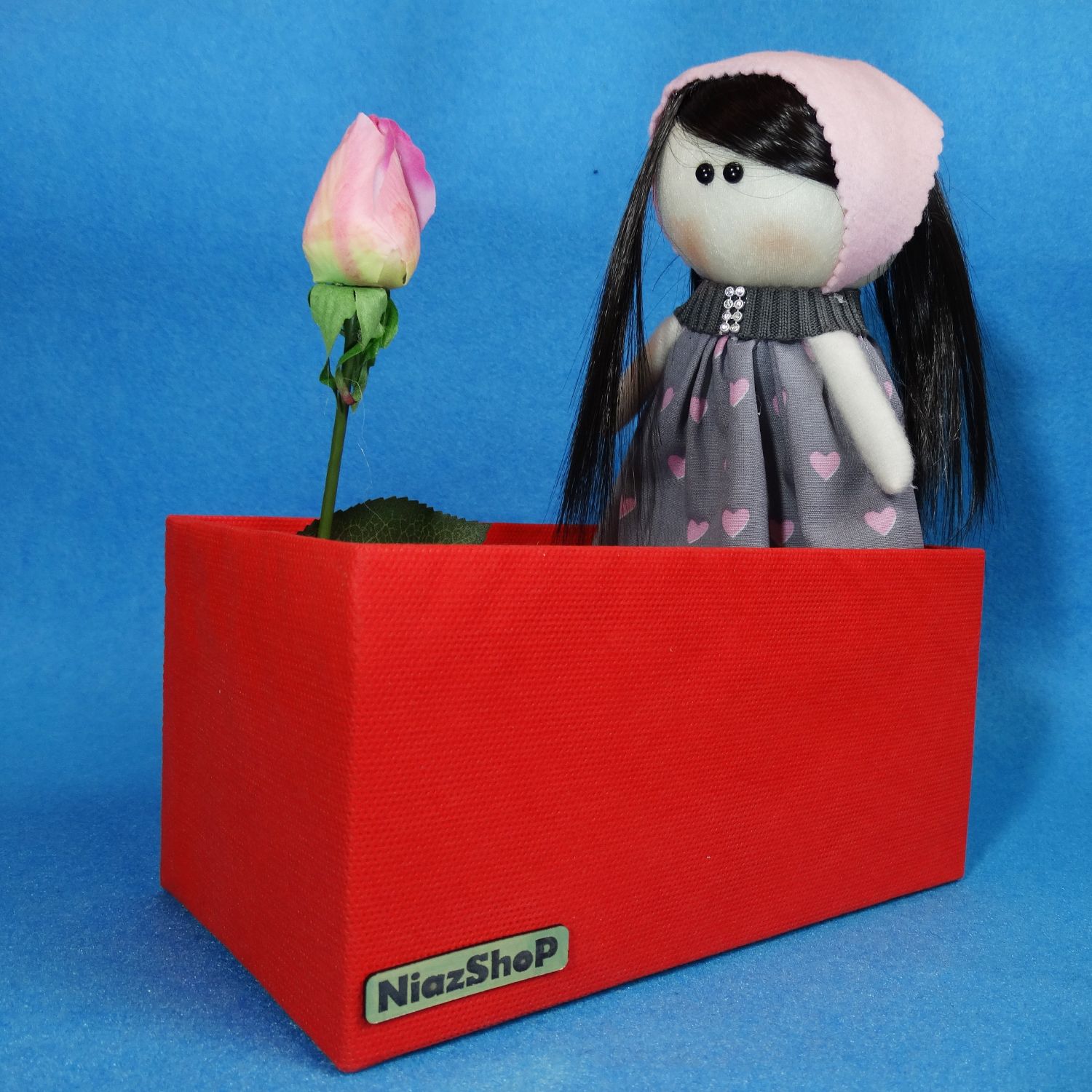ست هدیه عروسک نیازشاپ مدل دختر روسی کد RU1400 -  - 2