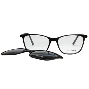 فریم عینک طبی گلکسی مدل 40249 به همراه کاور آفتابی