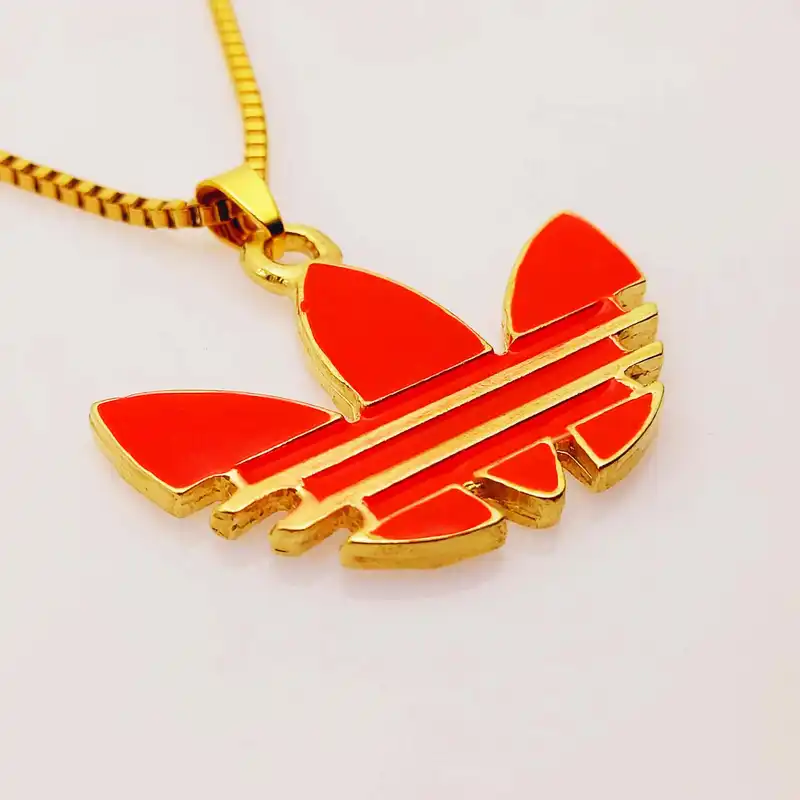 گردنبند مردانه مدل لوگو  کد 727GAM