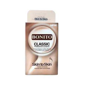 کاندوم بونیتو مدل Classic Skin to Skin بسته 12 عددی