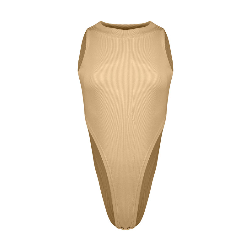 بادی زنانه گری مدل BDY SUIT