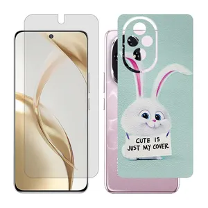 Glass Together model Transparent screen protector suitable for Honor 200 mobile phone with back cover sticker