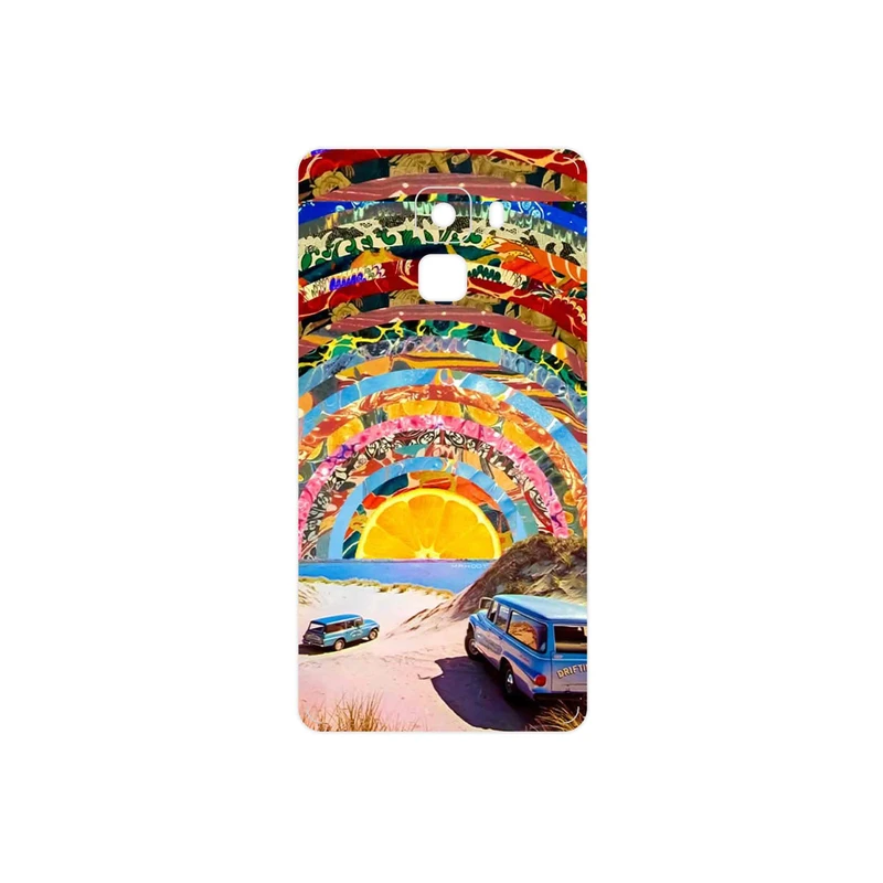 برچسب پوششی ماهوت مدل Collage of Orange Sky مناسب برای گوشی موبایل آنر 7