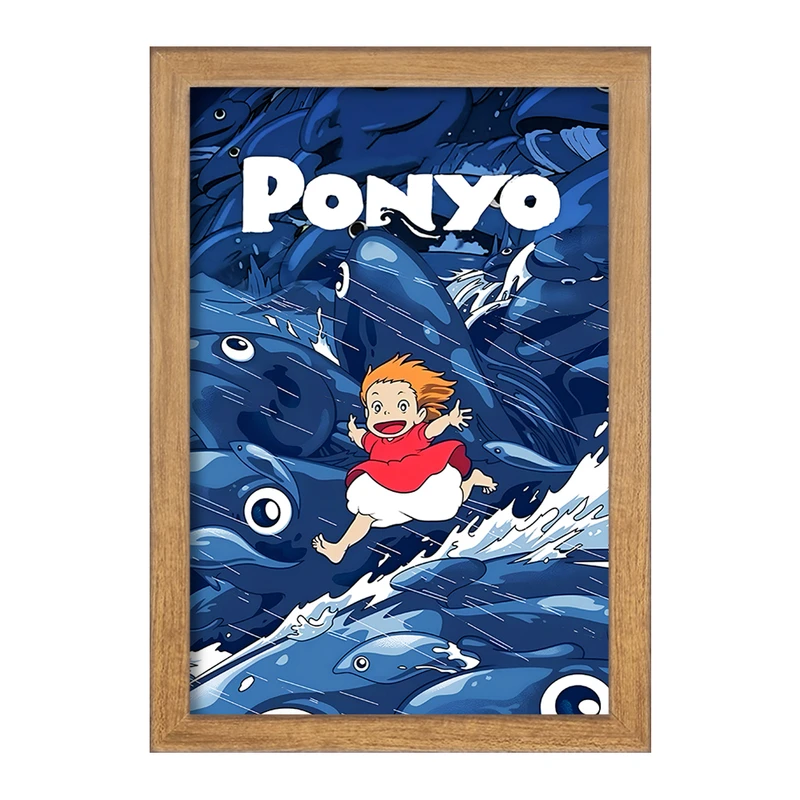 تابلو خندالو مدل انیمه پونیو (Ponyo) کد F9667
