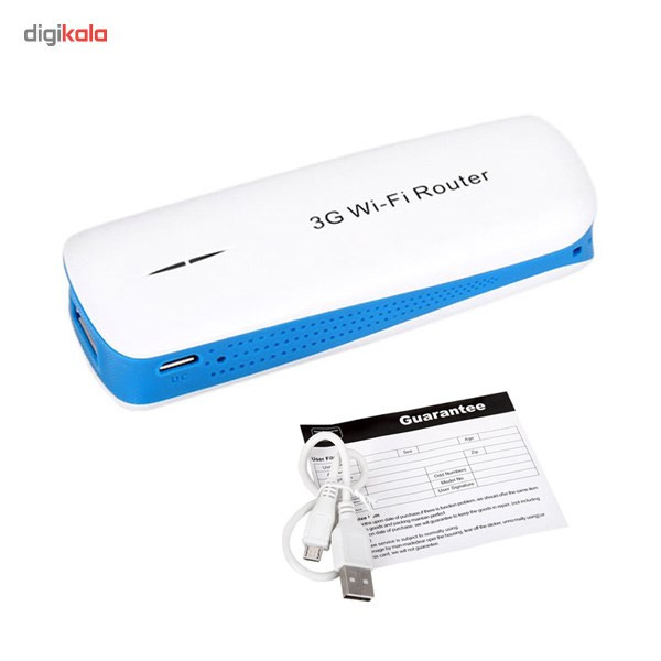 روتر 3G و اکسس پوینت بی‌سیم تله‌نت همراه با پاوربانک 3
