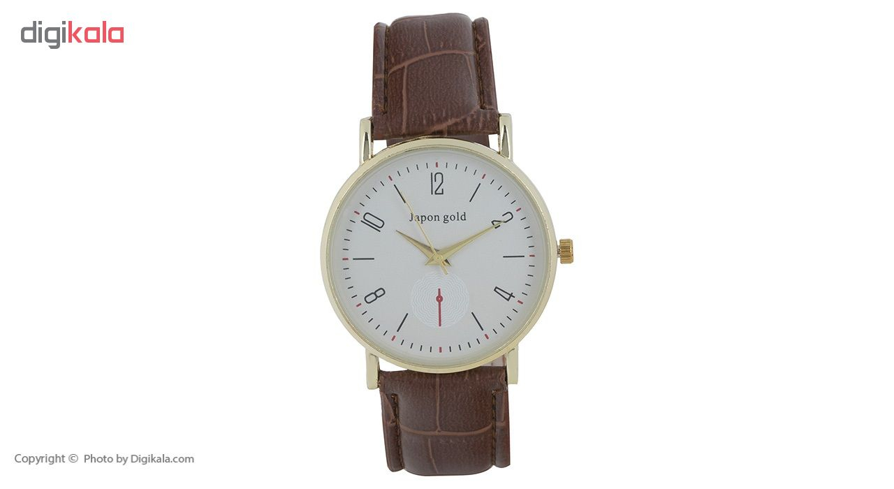 ساعت مچی عقربه ای ژاپن گلد مدل Zm09