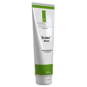 کرم مرطوب کننده پوست خشک همیلتون مدل Eczez Moist حجم 100 میلی لیتر