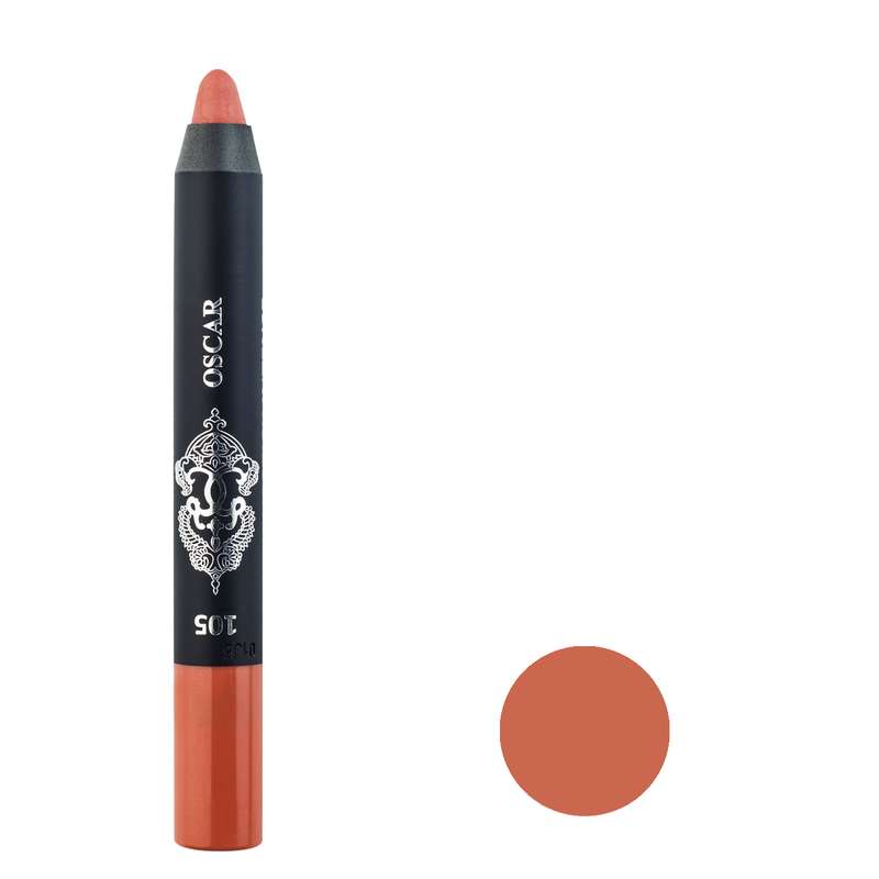 رژلب مدادی اسکار مدل CHUBBY شماره 105