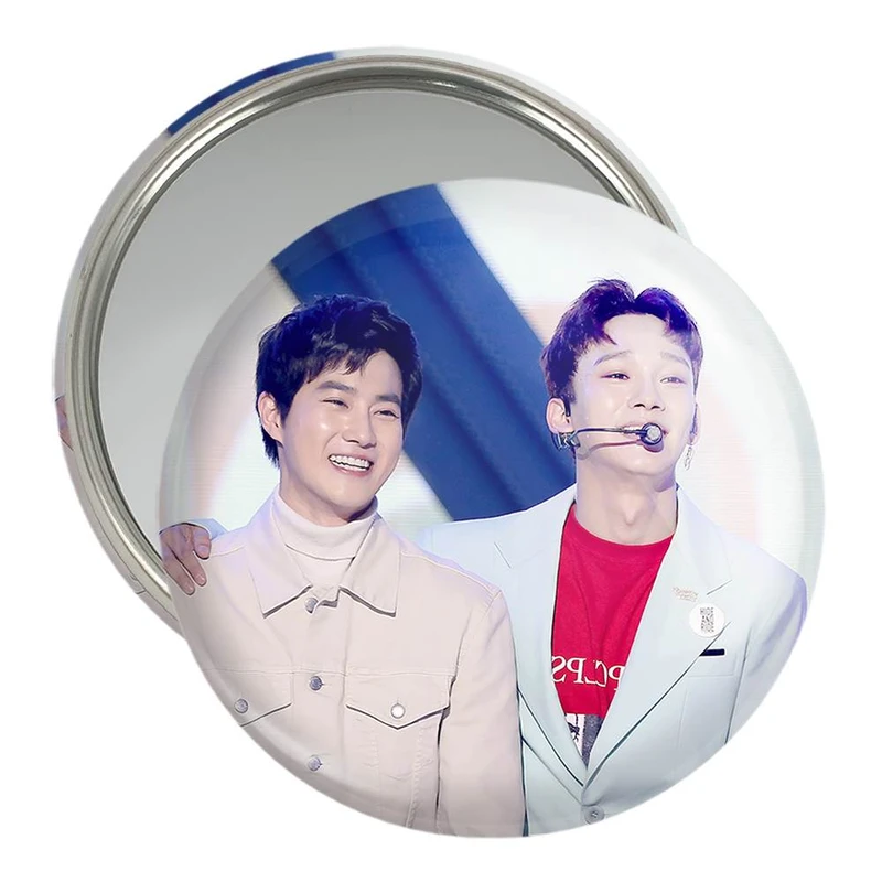 آینه جیبی خندالو مدل گروه اکسو EXO  کد 13584