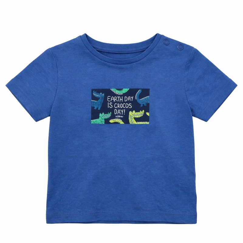 تی‌شرت آستین کوتاه بچگانه اس.اولیور مدل crocos