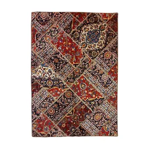 کلاژ فرش دستبافت سه متری مدل چهل تکه کد N.K.P.CO.C15