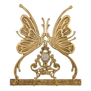 جاکلیدی برنجی مدل پروانه کد F-4008