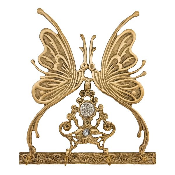 جاکلیدی برنجی مدل پروانه کد M-1057
