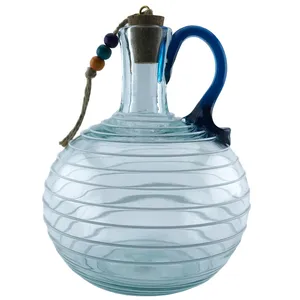 بطری شیشه ای طرح نواری کد 580b